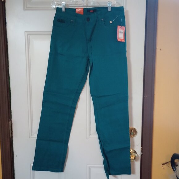 Nike 6.0 Aqua Blue Denim Jeans 18 Youth - Picture 1 of 13